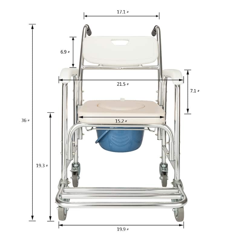 Elder People Disabled People Pregnant Women Commode Chair Bath Chair