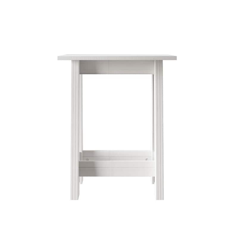 CraftPorch Rustic 2-Pieces End Tables with Coffee Table