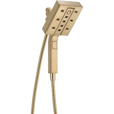 Delta In2ition 2.5 GPM Multi Function Shower Head with H2Okinetic and