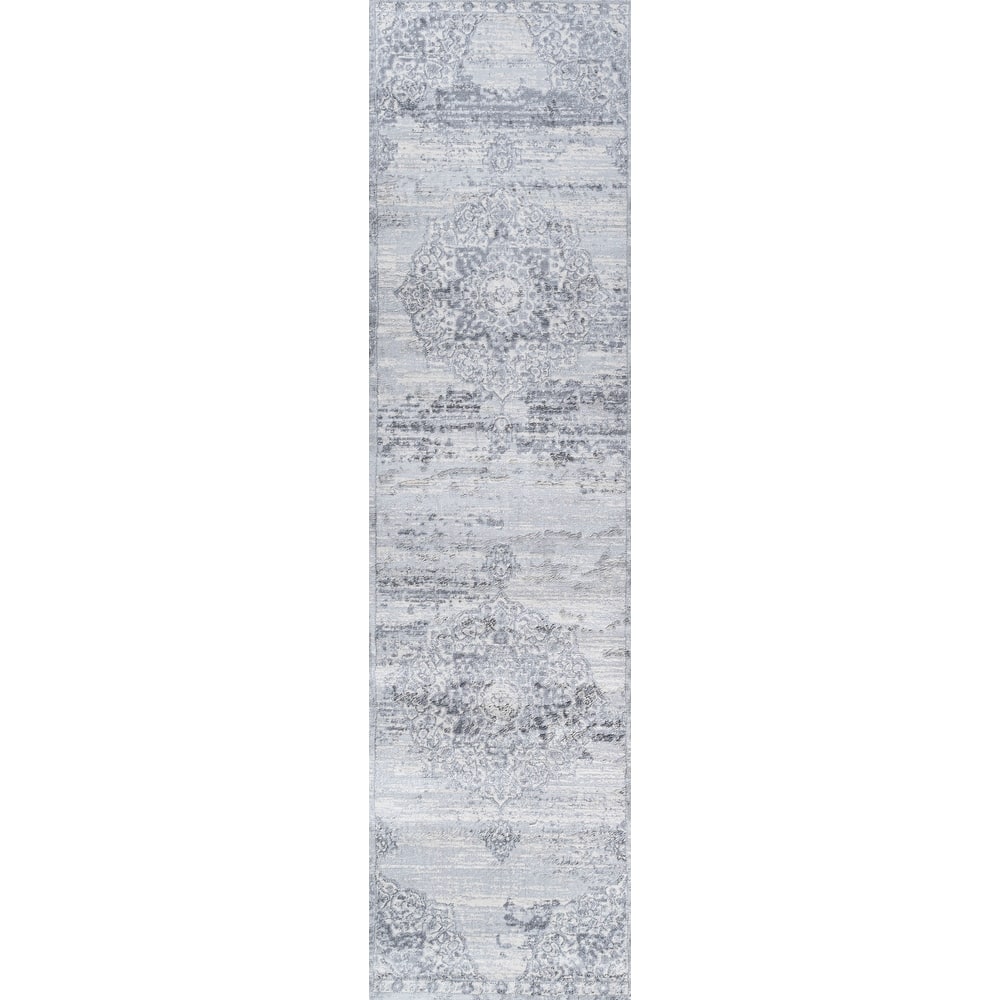 JONATHAN Y Traditional Persian Vintage Medallion Area Rug