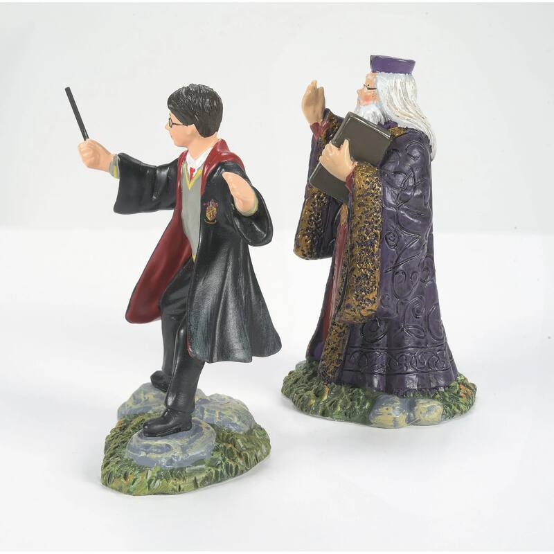 Department 56 Harry Potter Village - Harry and The Headmaster - 6002314