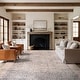 preview thumbnail 10 of 76, Vintage Washable Rug – Low Pile with Subtle Pattern, Perfect for Neutral Spaces in Living Room, Entryway, or Bedroom 10' x 14' - Blue