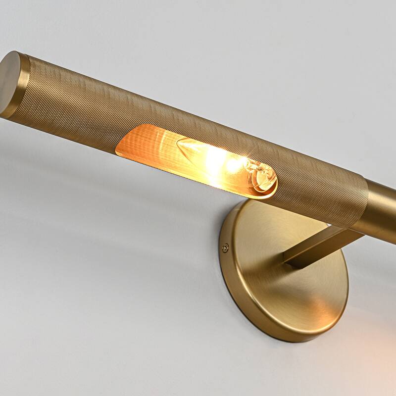 2-Light Modern Linear Dimmable Vanity Light Wall Sconce