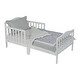 preview thumbnail 3 of 2, Blaire Toddler Bed White suitable for kids'bedroom