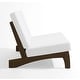 preview thumbnail 16 of 72, Patio Teak Wood Outdoor Loveseat with Cushion