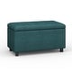 preview thumbnail 12 of 128, WYNDENHALL Essex 34-in. Wide Rectangular Storage Ottoman