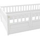 preview thumbnail 26 of 29, Twin Size Wood Floor Bed with Barrier Door