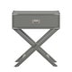 preview thumbnail 38 of 48, Kenton X Base Wood Accent Campaign Table by iNSPIRE Q Bold