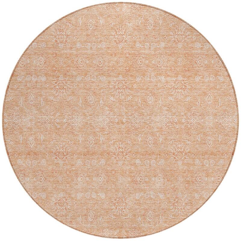 HomeRoots Floral Transitional Rectangle Outdoor Rug