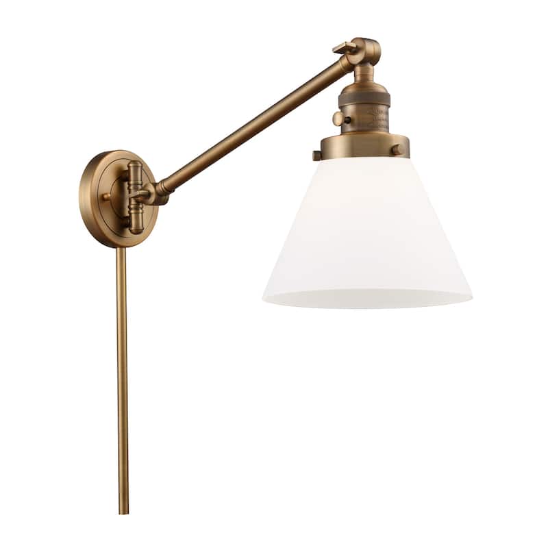 Innovations Lighting Large Cone Single Light 25" Tall Wall Sconce /