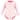 Hudson Baby Girls Rashguard Toddler Swimsuit, Pink Flamingo