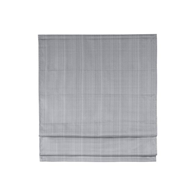 Madison Park Colm Basketweave Room Darkening Cordless Roman Shade
