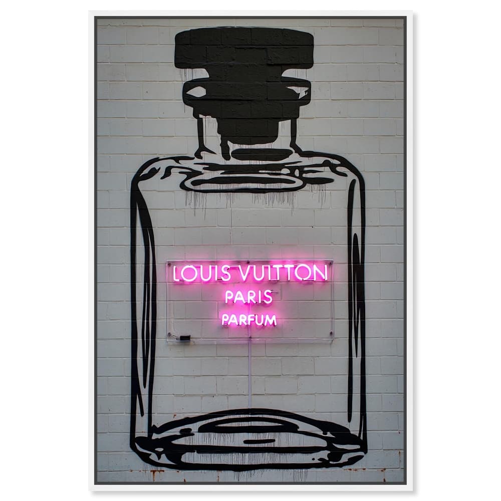 Parisian Parfum Pop Canvas by Art Remedy