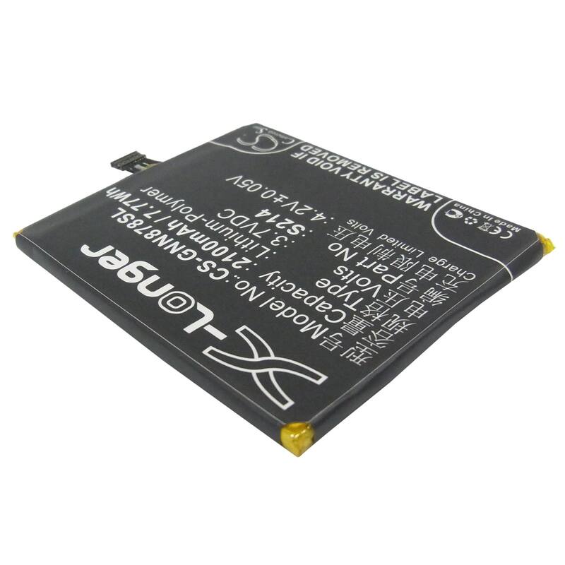 Battery for GIONEE GN878 S214 Mobile SmartPhone CS-GNN878SL 3.7v X-Longer - Black