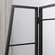 preview thumbnail 6 of 7, Ravvi Contemporary Black Coat Stand with Mirror by Furniture of America