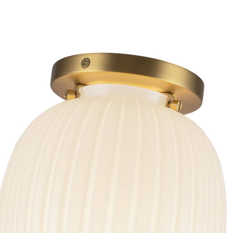Alora Lighting SF579107 Cherise 7" Wide Semi-Flush Ceiling Fixture