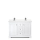 preview thumbnail 19 of 58, Avery 48 Inch Double Vanity, Cultured Marble Top