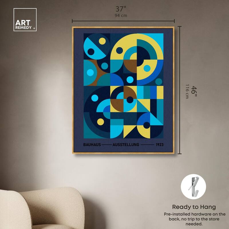 Bauhaus Canvas by Art Remedy