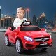 preview thumbnail 15 of 37, Mercedes Benz Electric Car for Kids, 4 Rounds Remote Control Car Kids - Red - Assembled