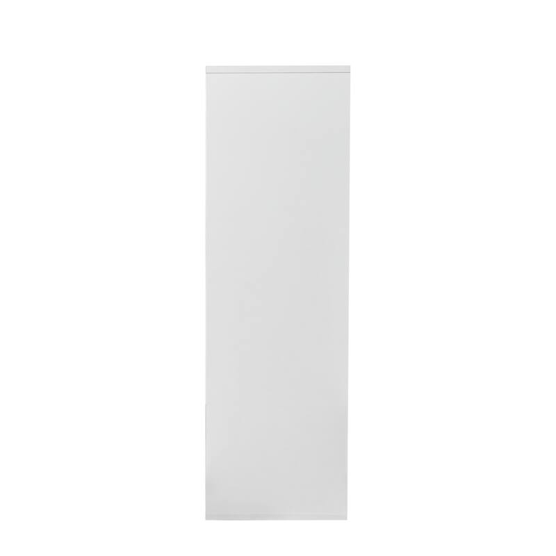 Bathroom Mirror Cabinet - Two Door Wall Cabinet Vanity Mirror Cabinet with Facial Tissues Slot and Multifunctional Storage