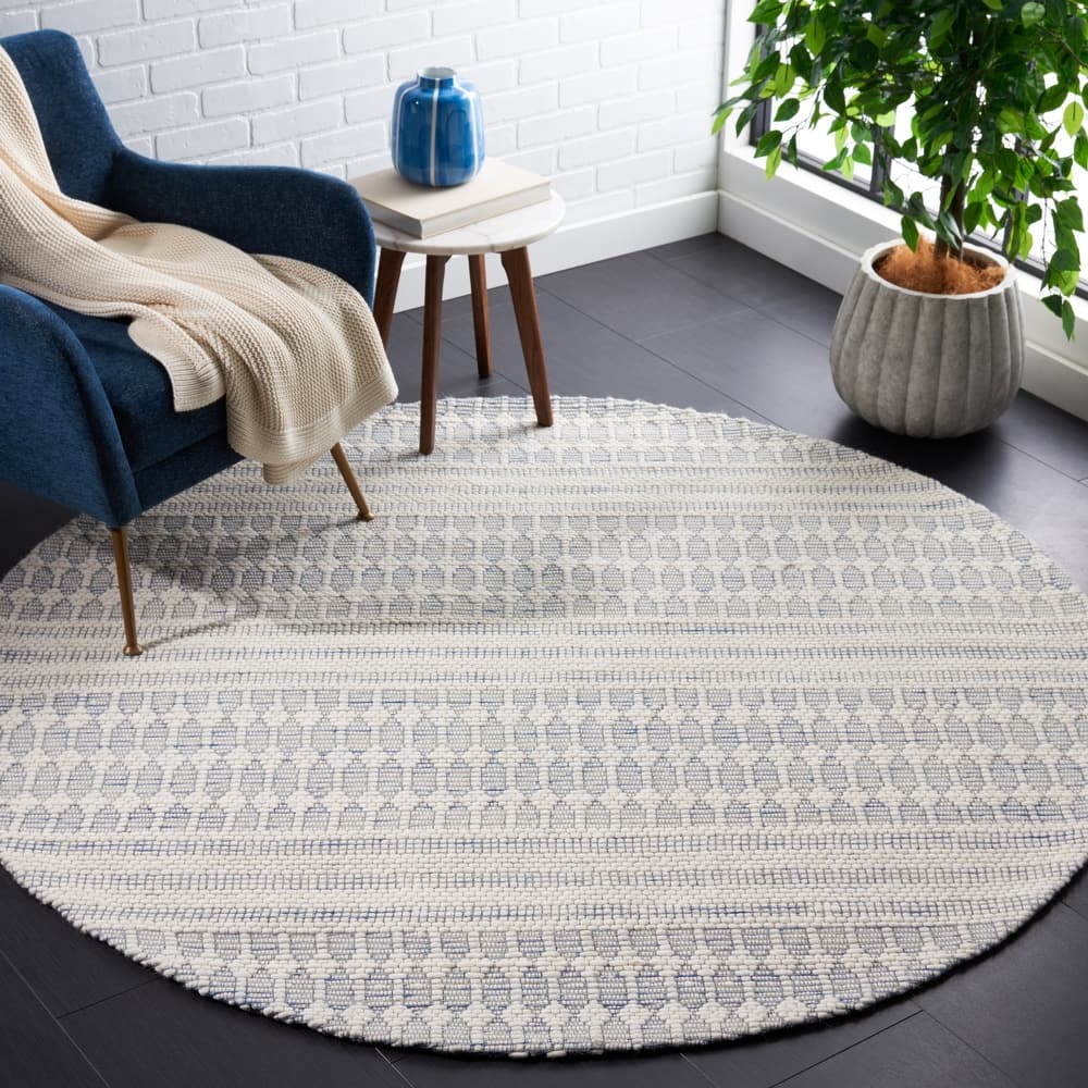 SAFAVIEH Handmade Marbella Eyþora Modern Wool Rug