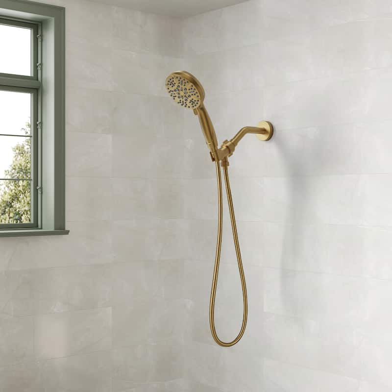5 Spray Setting High Pressure Handheld Shower Head with Hose