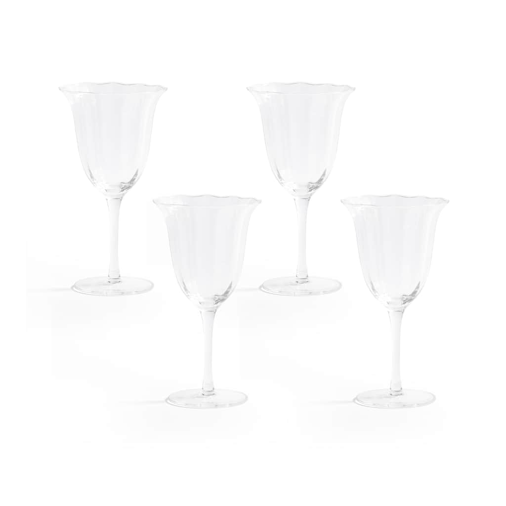 Ondine White Wine Glasses, Set of 4