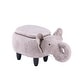 preview thumbnail 8 of 13, Animal Elephant Storage Upholstered Kids Ottoman
