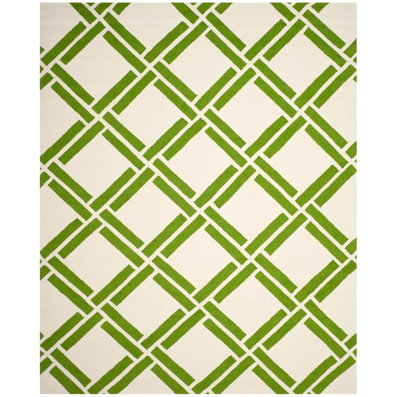SAFAVIEH Handmade Four Seasons Minoo Floral Rug - 5' x 8' - Ivory/Green