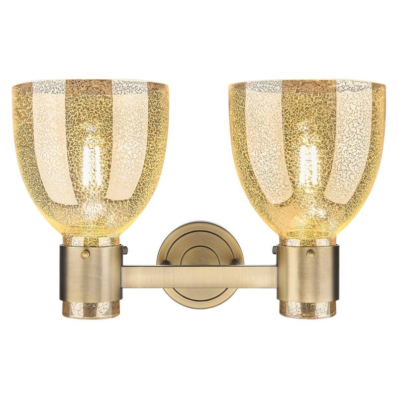 Innovations Lighting 464-2W-G464D-7ME Lawton Bell 2 Light 16" Wide