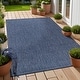 preview thumbnail 5 of 9, Aloha Washable Solid Indoor Outdoor Area Rug Patio Deck Living Room