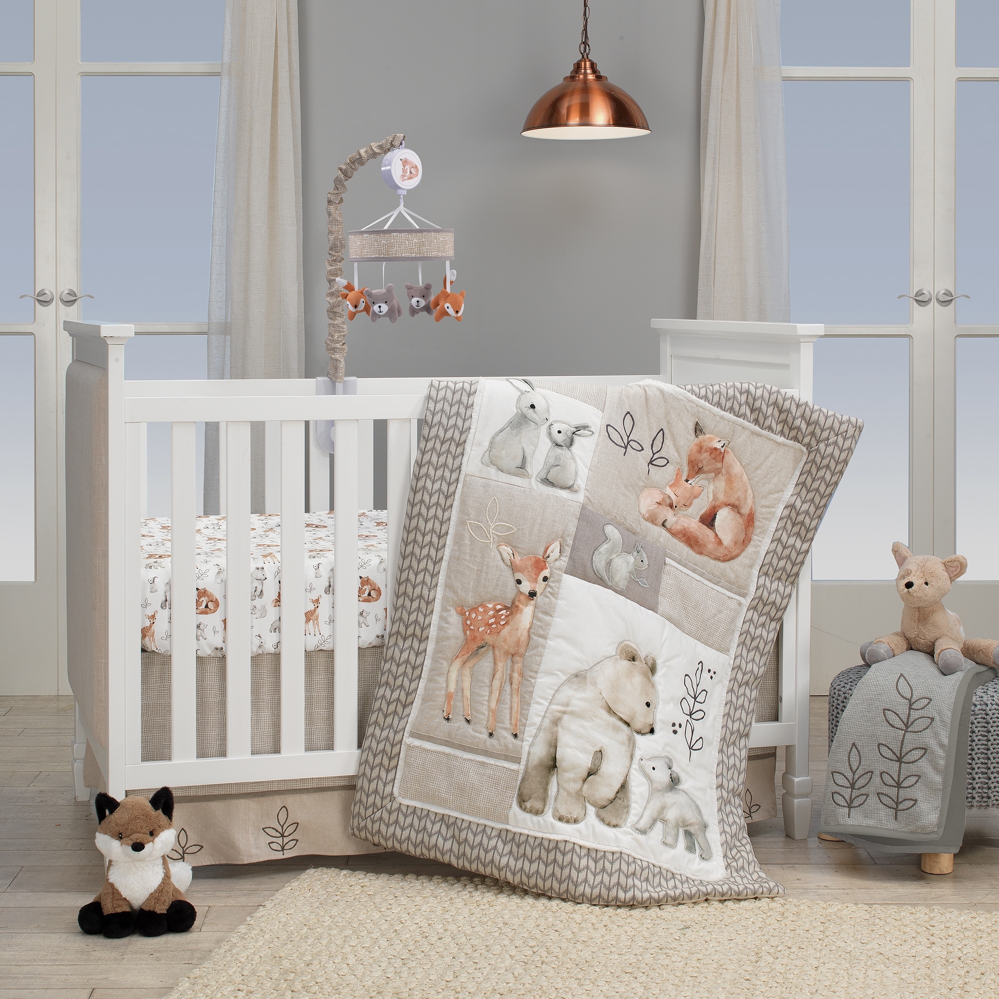 woodland crib set