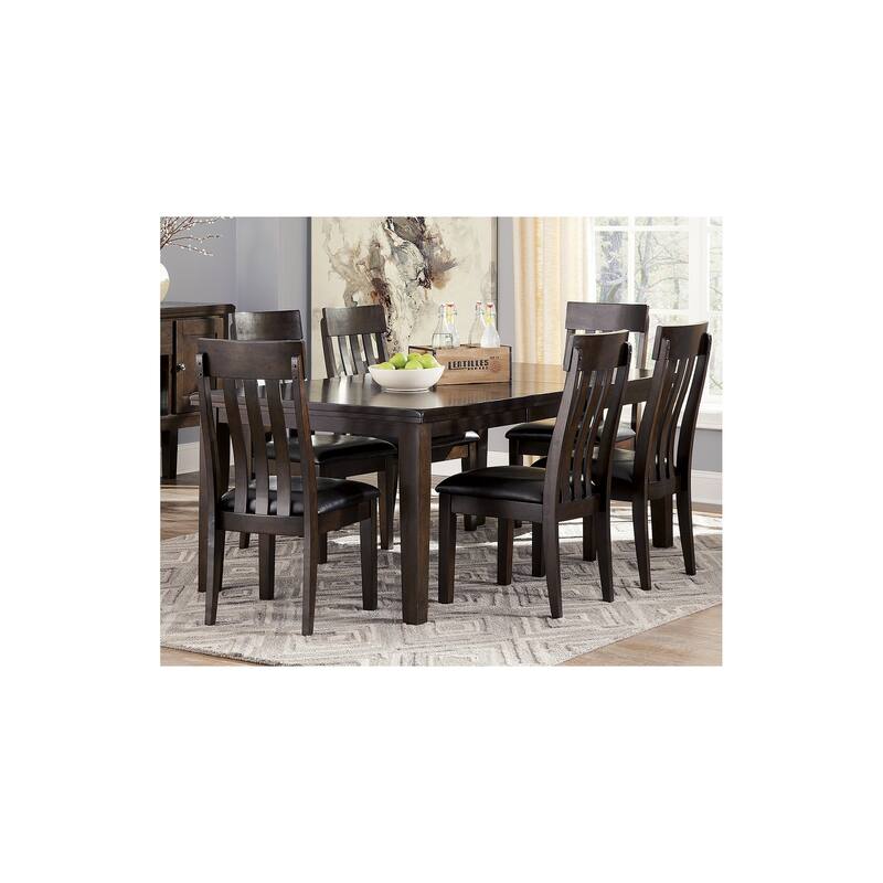 Signature Design by Ashley Haddigan Dark Brown 5-Piece Dining Package