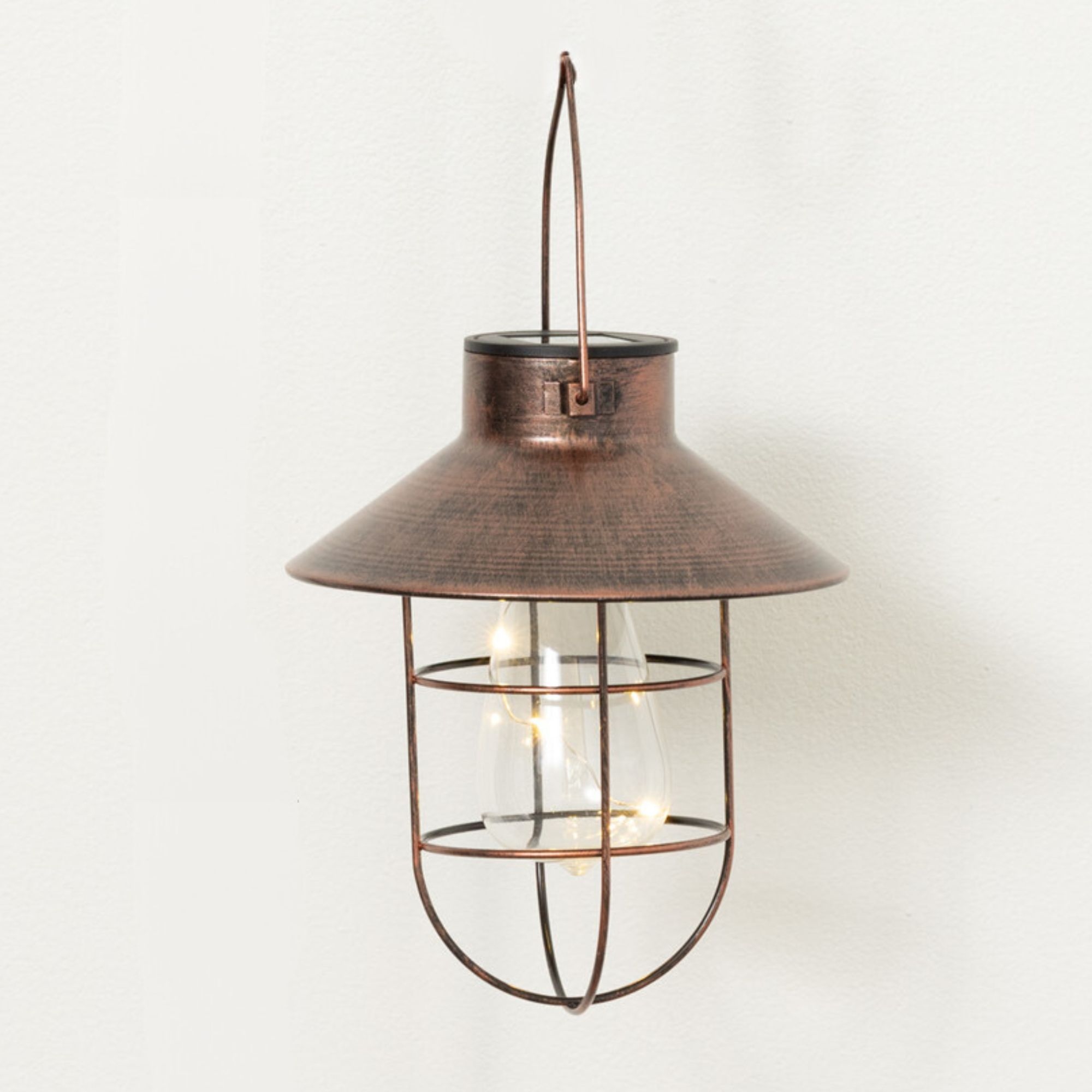 Solar copper lantern sale