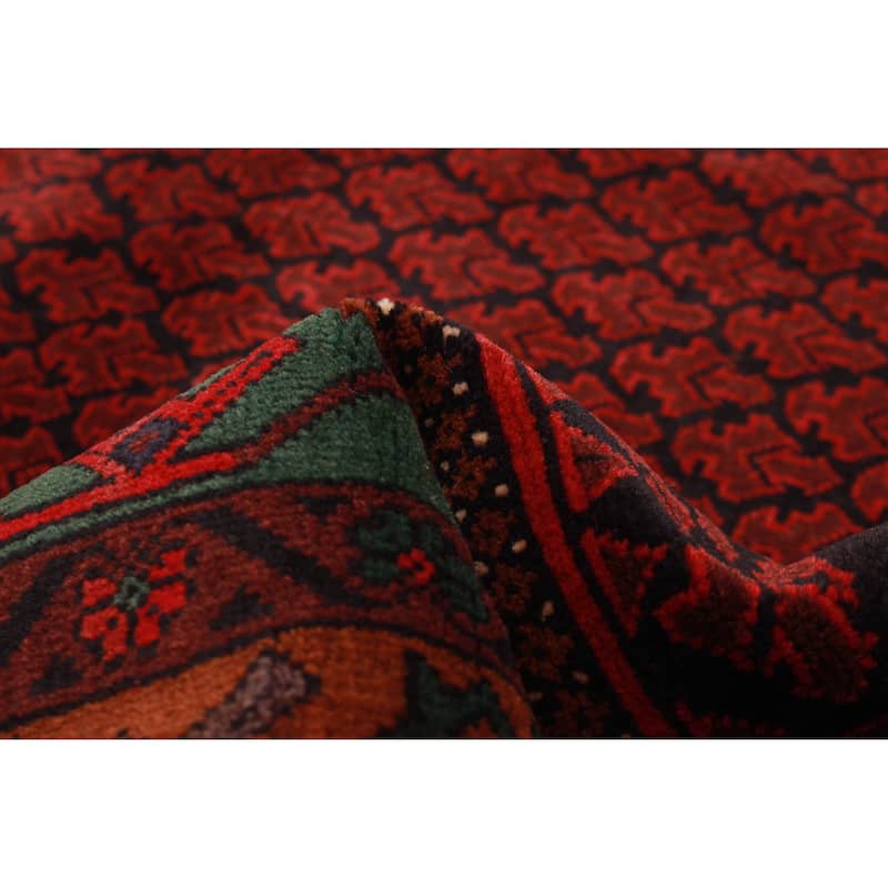 Teimani Burgundy Rug 3'0" x 5'0" - 3'0 x 5'0