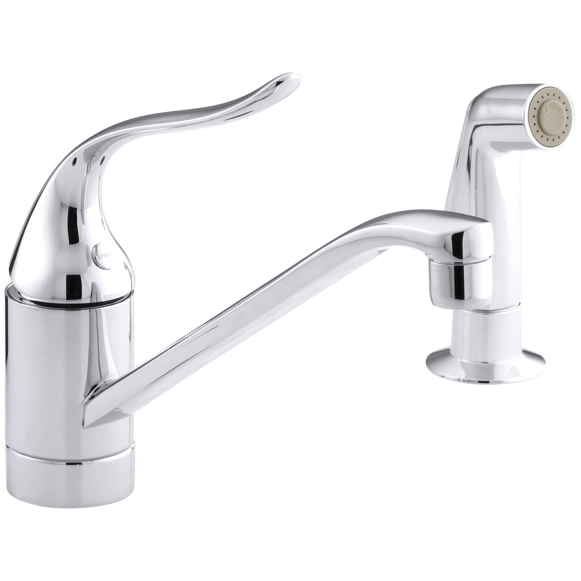 Shop Kohler K 15176 P Coralais Single Handle Kitchen Faucet With