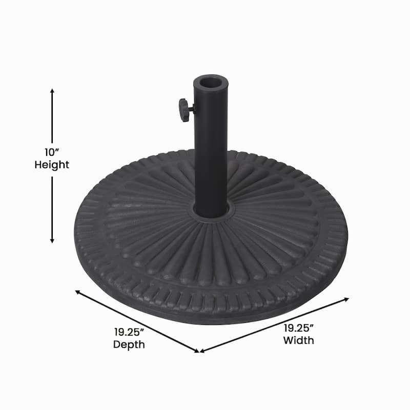 Sunburst Weatherproof Universal Cement Umbrella Base