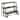 Nesting Metal Plant Stands with Scrollwork, Set of Three