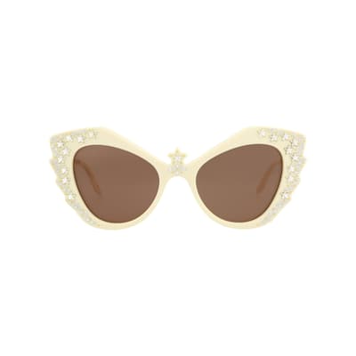 Gucci Cat Eye-Frame Acetate Sunglasses - One Size