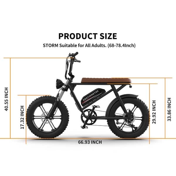 aostirmotor electric bicycle G20 500W 36V Step-thru Fat Tire Folding Bike 000 psi Aostirmotor S18 E-bike Controller(750W old