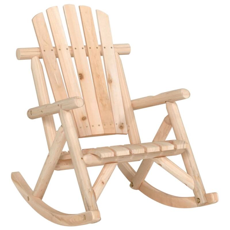 vidaXL Patio Furniture Set Outdoor Patio Lounge Set Chair Solid Wood Spruce