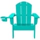 preview thumbnail 63 of 73, Laguna Kids Outdoor Poly Adirondack Chair with Cup Holder (Set of 2)