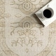 preview thumbnail 7 of 6, Castellan Medallion Wool and Cotton Area Rug