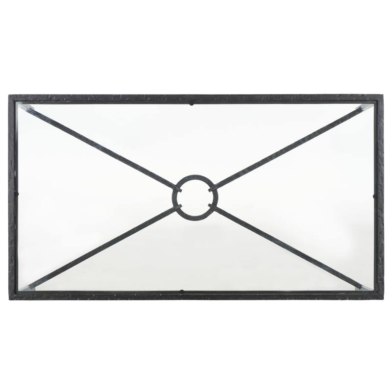 SAFAVIEH Couture Tauri Forged Metal Rectangle Coffee Table - 41"W x 23"D x 18"H