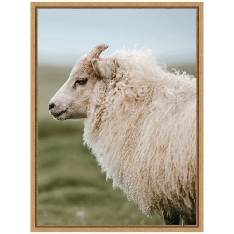 Kate and Laurel Sylvie Sheeply in Love 2 Framed Canvas by Michael Schauer