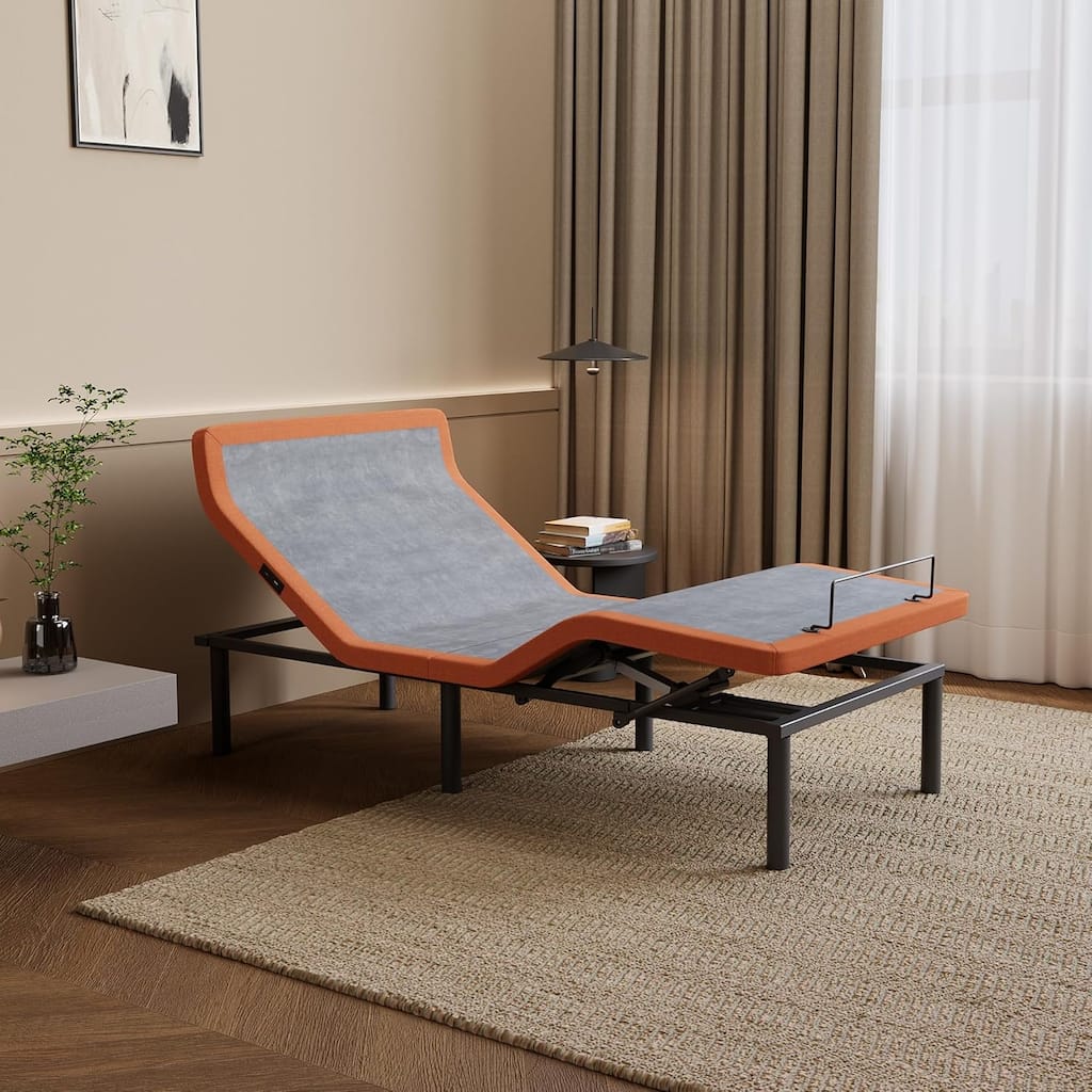 ESHINE Adjustable Bed Frame - Massage, Pillow-tilt, 5000 Series