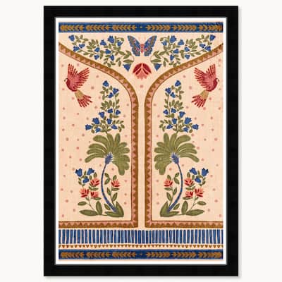 Wynwood Studio Jungle Tapestry Framed Tropical Chinoiserie Art Prints