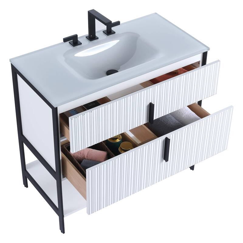 Fine Fixtures Serenity Modern bathroom vanity