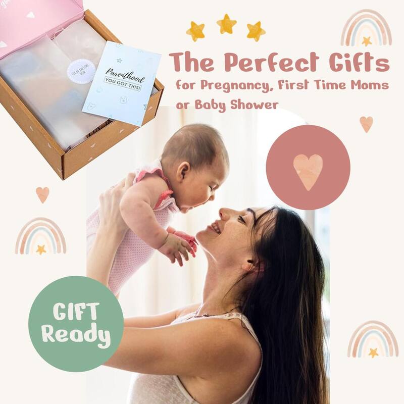 New Mom Gift Basket - Bundle of 5 Gift Ideal for Baby Shower Christmas Birthday gift