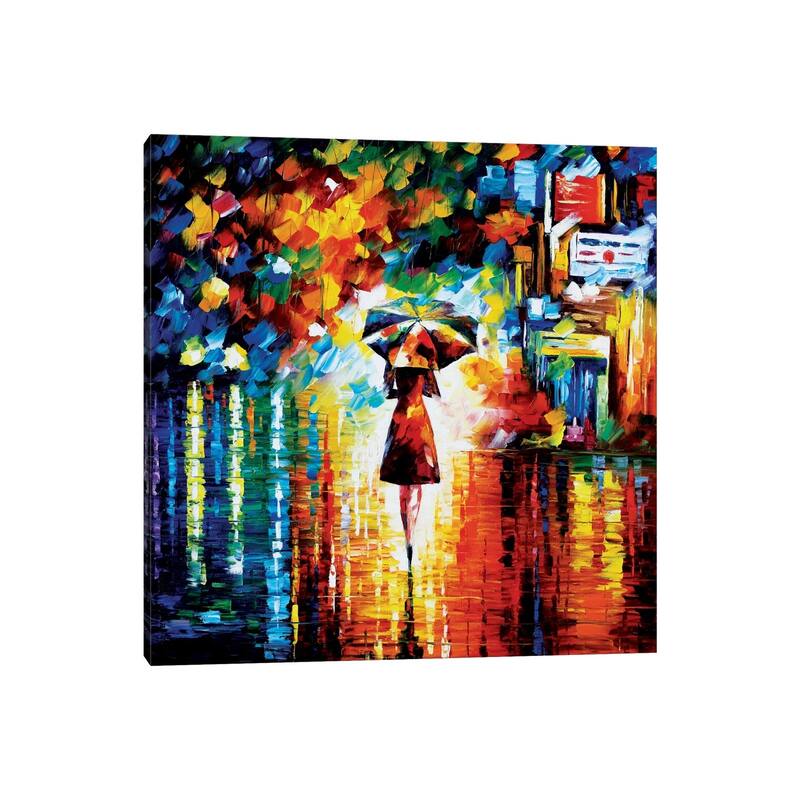 iCanvas "Rain Princess" by Leonid Afremov Canvas Print